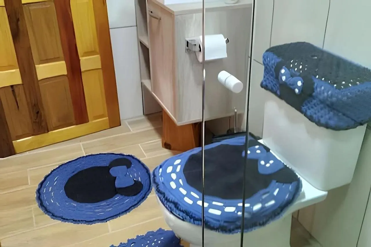 Cabana Pequeno Bosque Com Deck E Vista P/ O Rio São Joaquim Casa de Férias