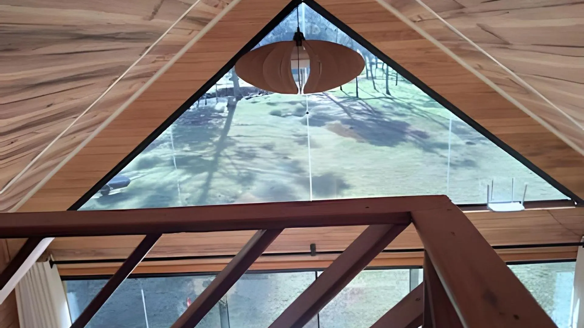 Cabana Pequeno Bosque Com Deck E Vista P/ O Rio São Joaquim Brasil
