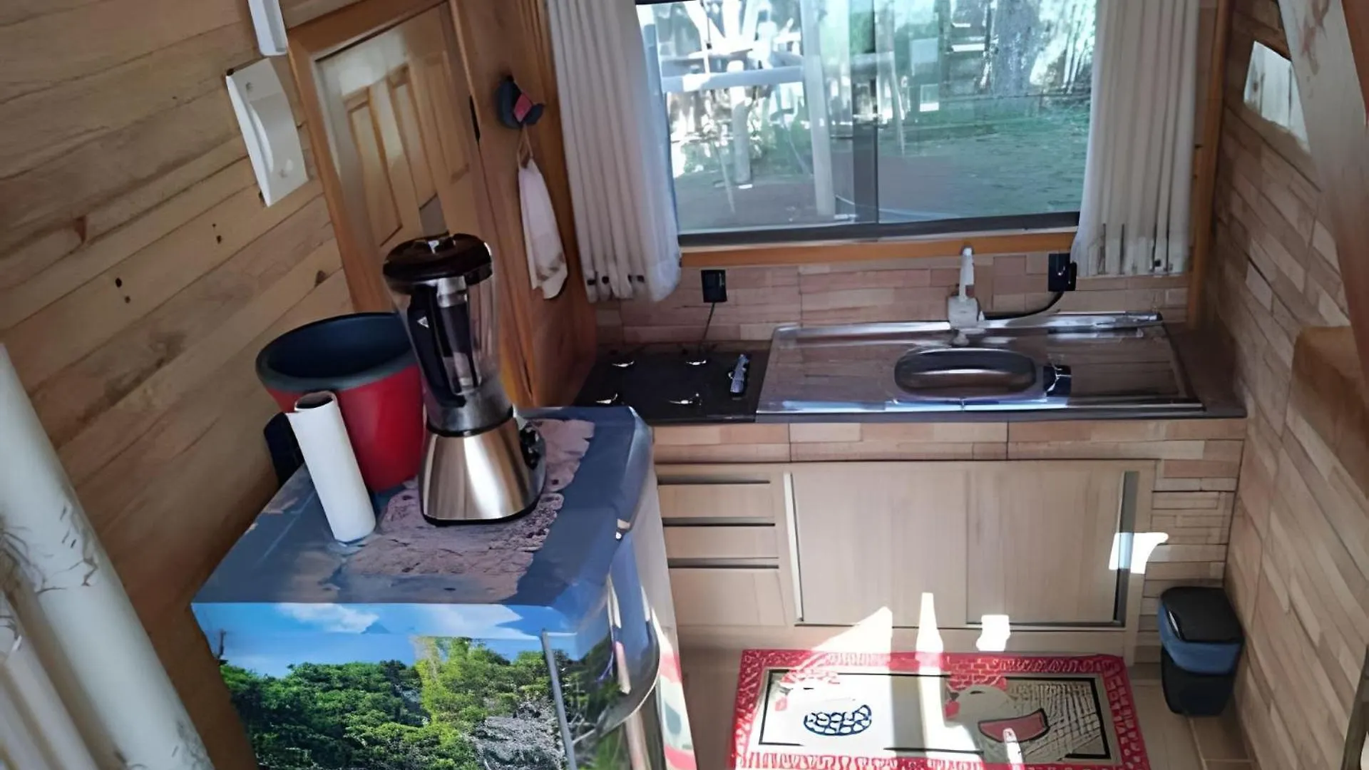 Cabana Pequeno Bosque Com Deck E Vista P/ O Rio São Joaquim 0*,  Brasil